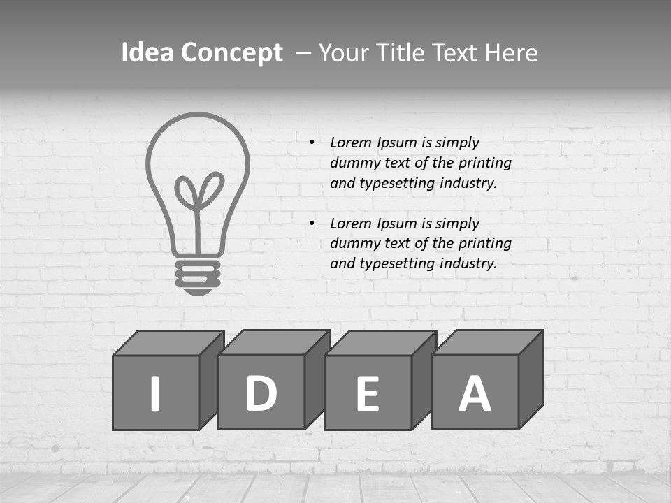 Solid Nobody Stained PowerPoint Template