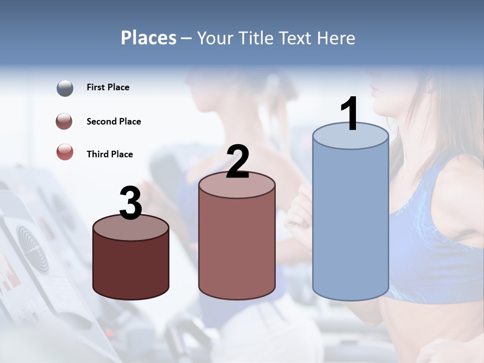 Body Club Gain PowerPoint Template