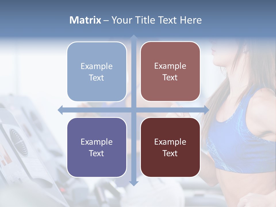 Body Club Gain PowerPoint Template