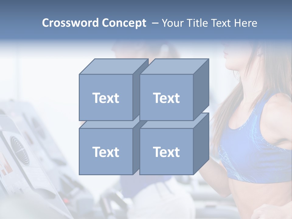 Body Club Gain PowerPoint Template