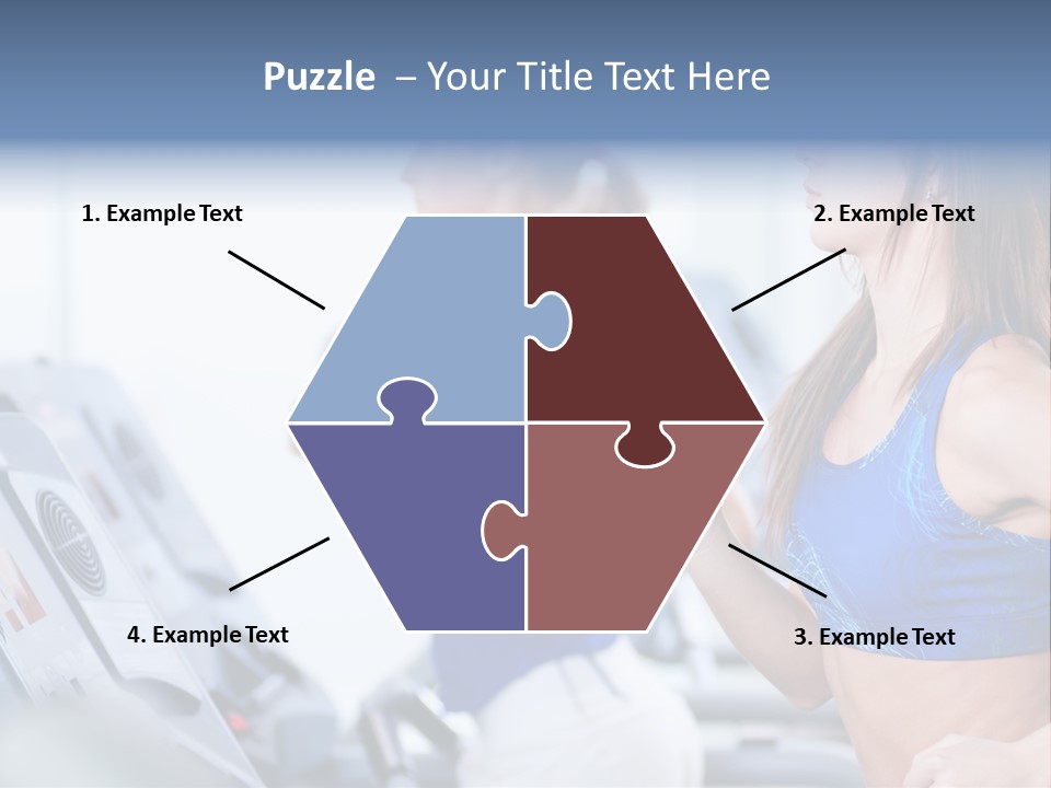 Body Club Gain PowerPoint Template