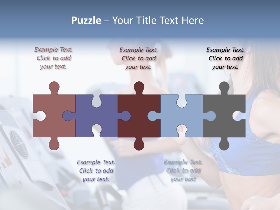 Body Club Gain PowerPoint Template