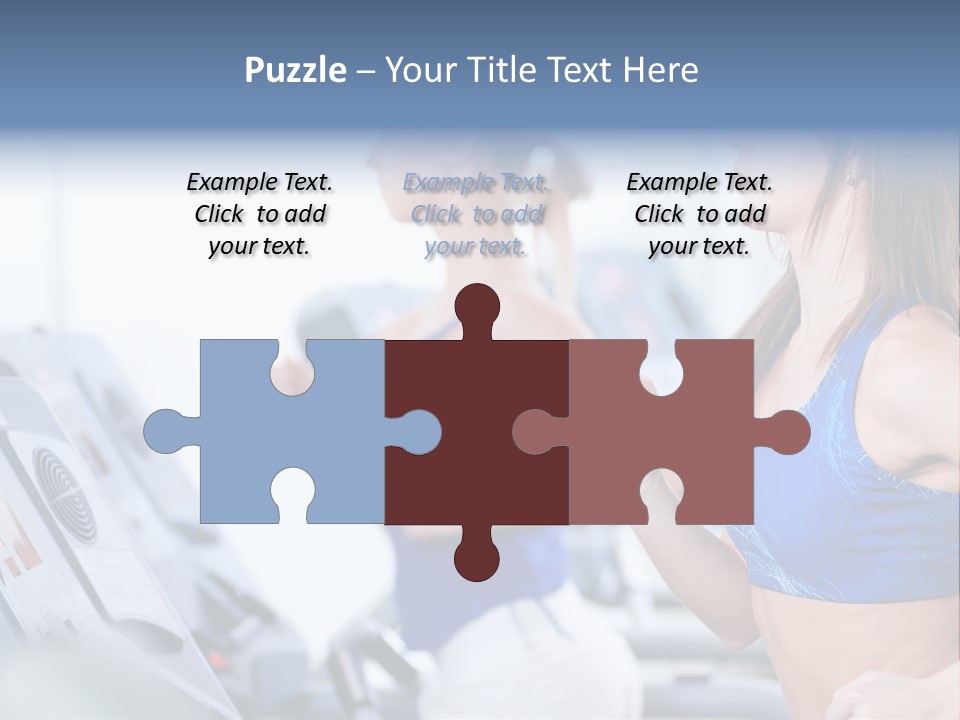 Body Club Gain PowerPoint Template