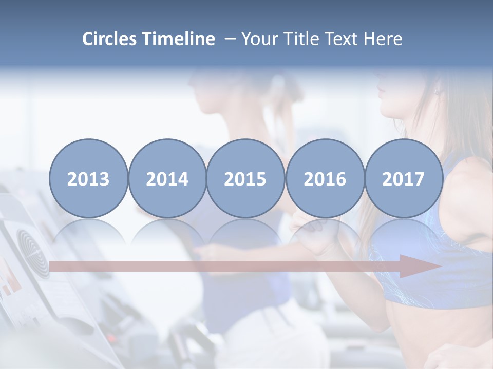 Body Club Gain PowerPoint Template