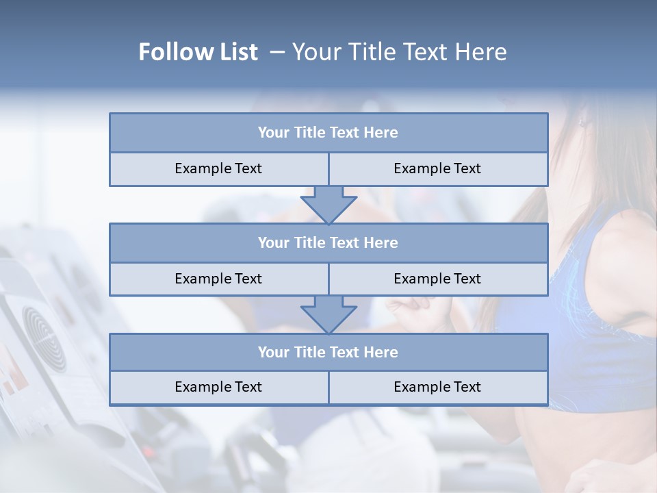 Body Club Gain PowerPoint Template