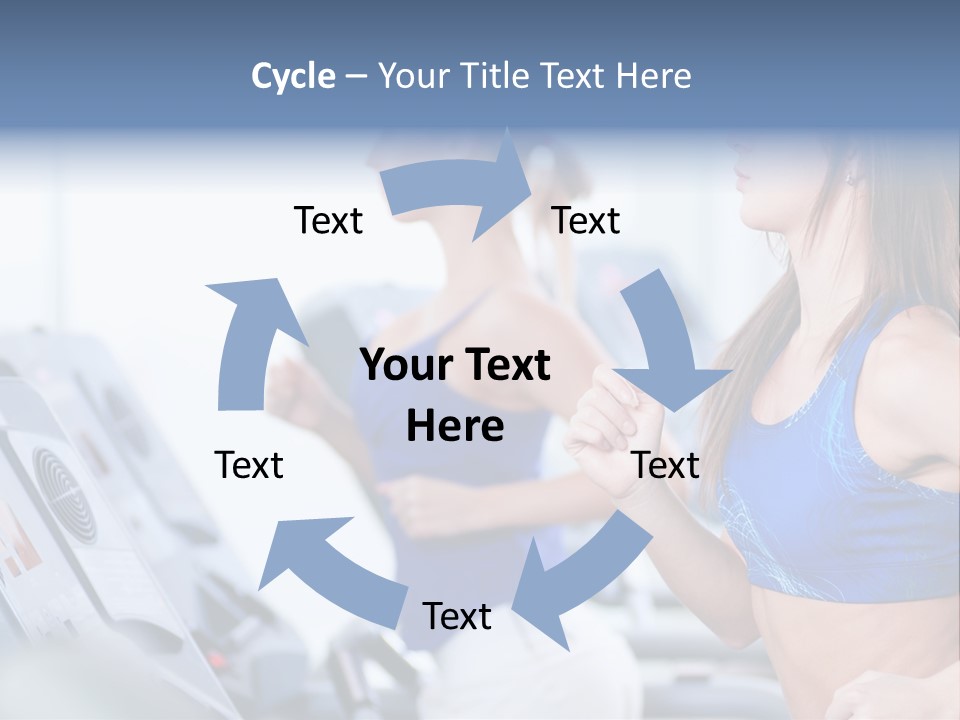 Body Club Gain PowerPoint Template