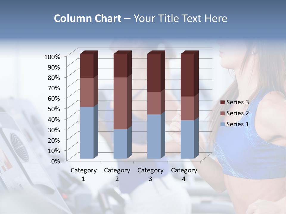 Body Club Gain PowerPoint Template