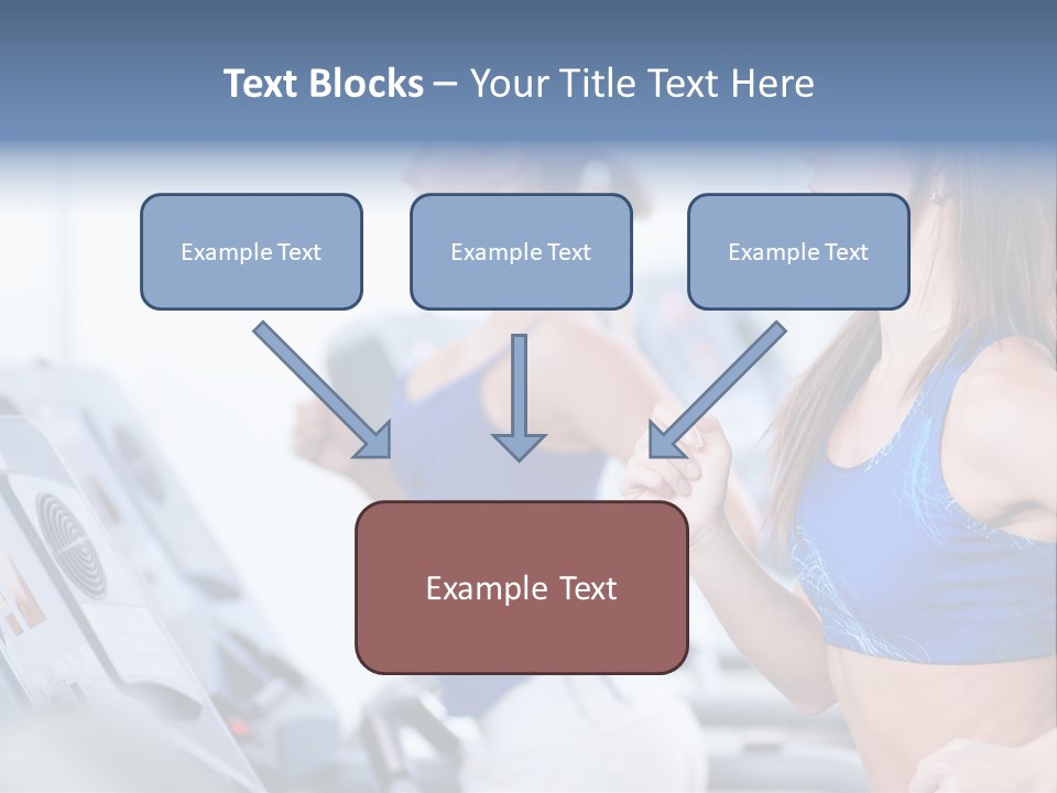 Body Club Gain PowerPoint Template