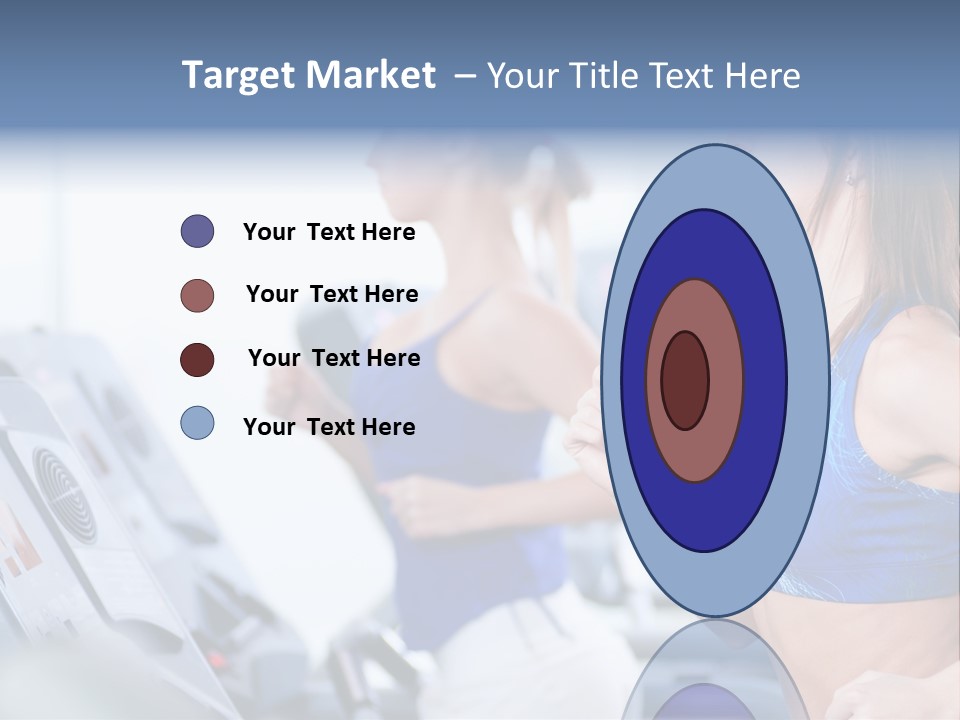 Body Club Gain PowerPoint Template