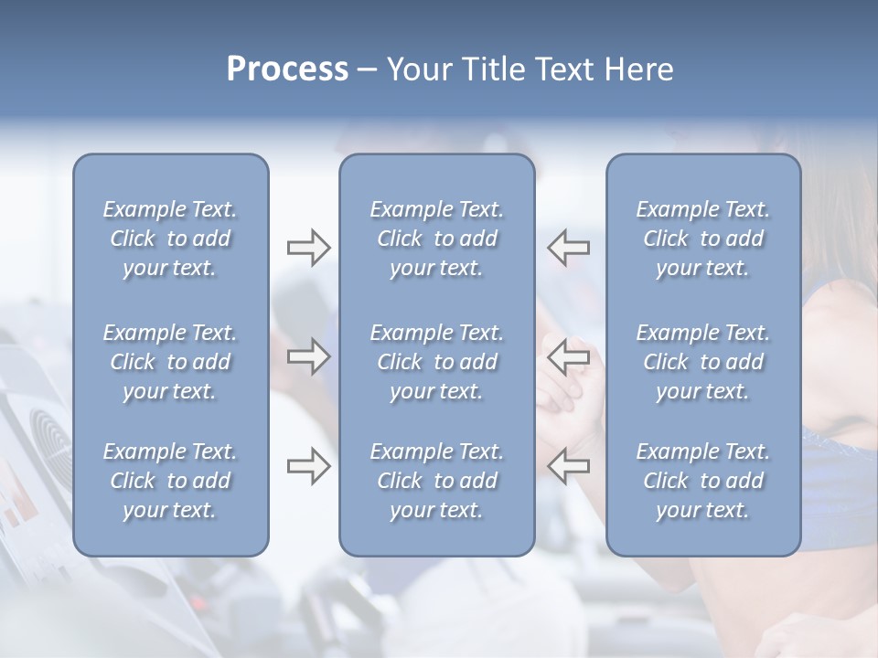 Body Club Gain PowerPoint Template
