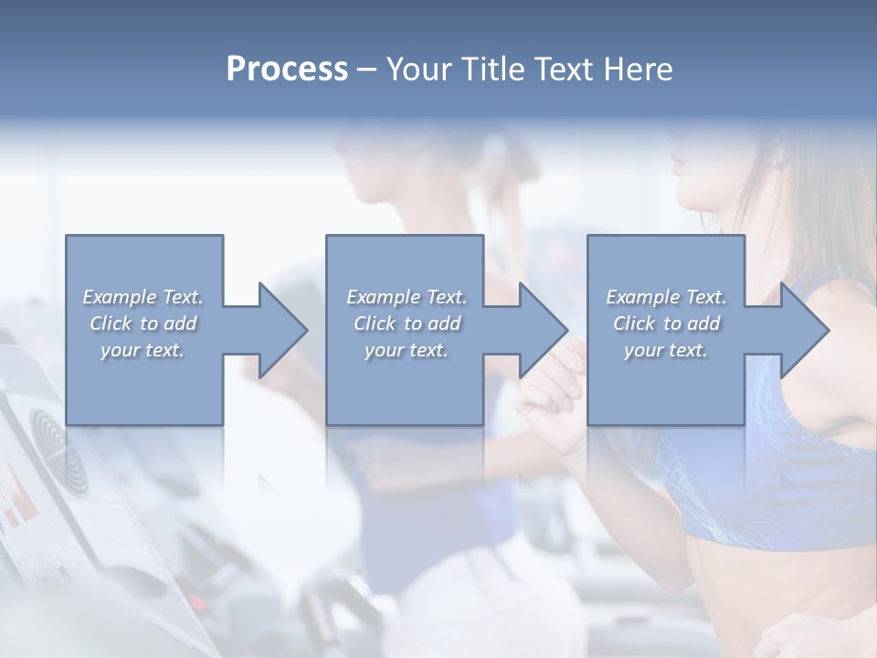 Body Club Gain PowerPoint Template