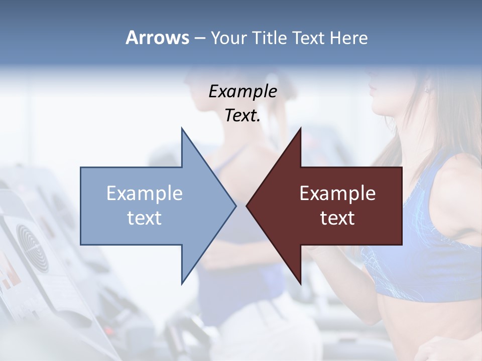 Body Club Gain PowerPoint Template