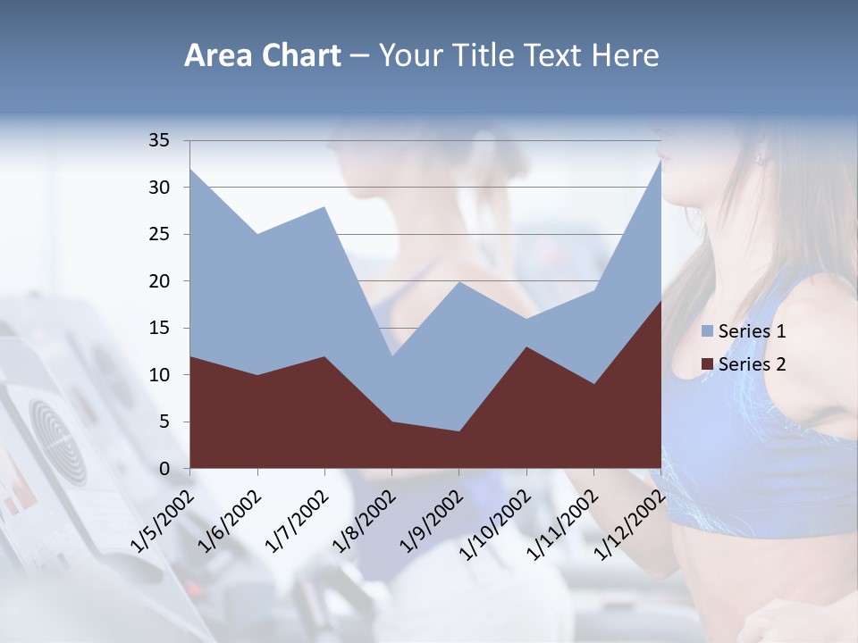 Body Club Gain PowerPoint Template