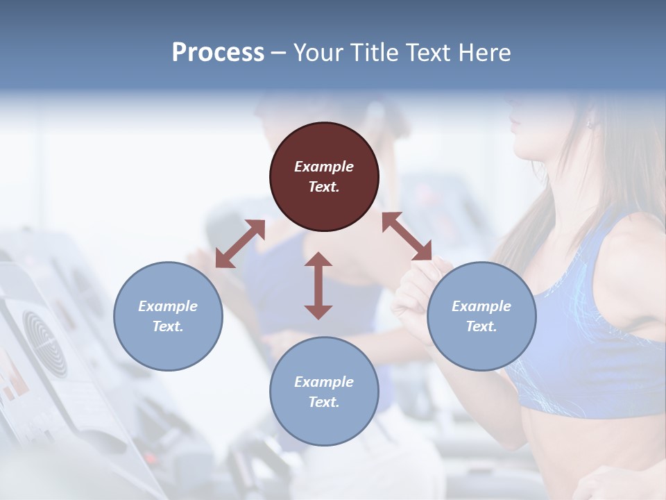 Body Club Gain PowerPoint Template