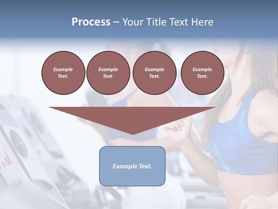 Body Club Gain PowerPoint Template