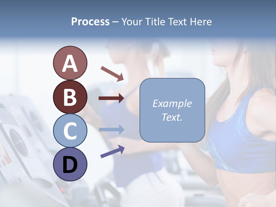 Body Club Gain PowerPoint Template