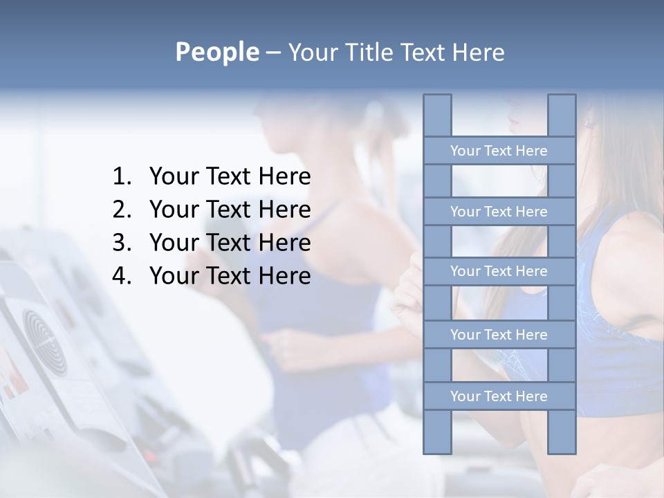 Body Club Gain PowerPoint Template