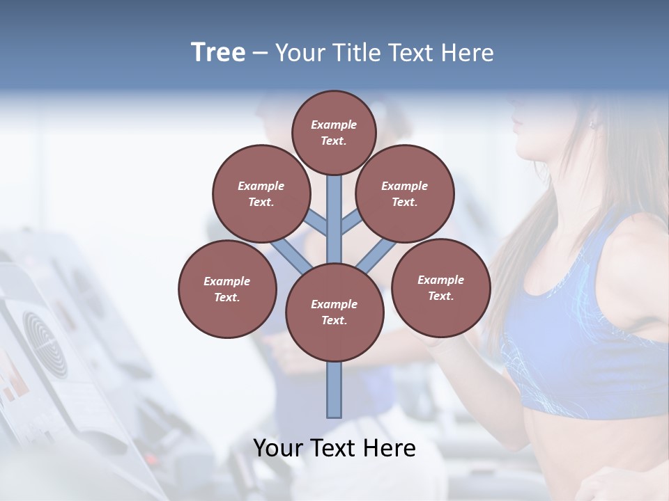 Body Club Gain PowerPoint Template