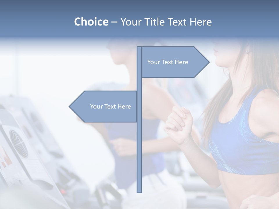 Body Club Gain PowerPoint Template