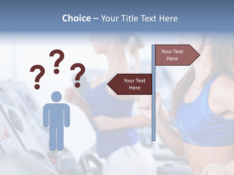 Body Club Gain PowerPoint Template