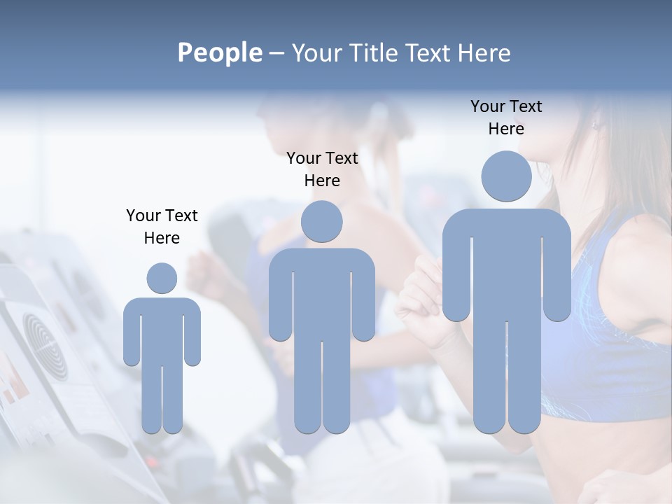 Body Club Gain PowerPoint Template