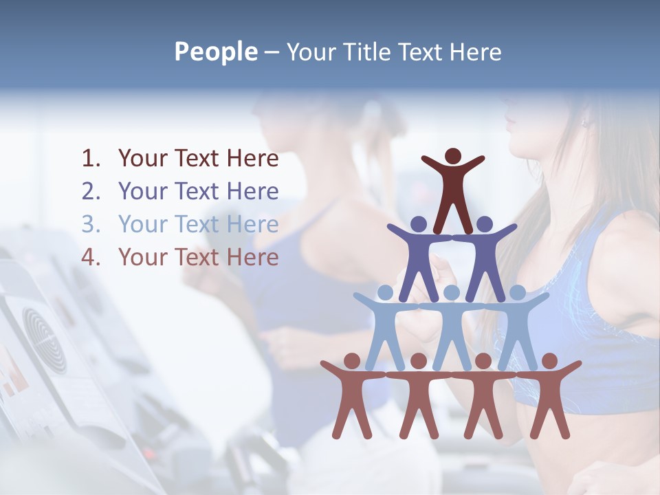 Body Club Gain PowerPoint Template