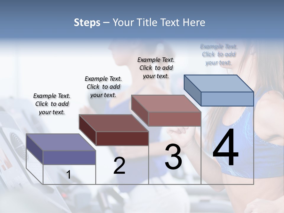 Body Club Gain PowerPoint Template