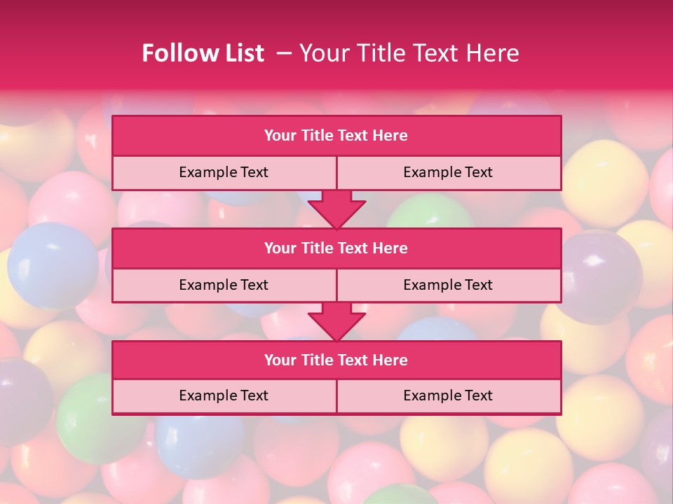 Colorful Wallpaper Colour PowerPoint Template