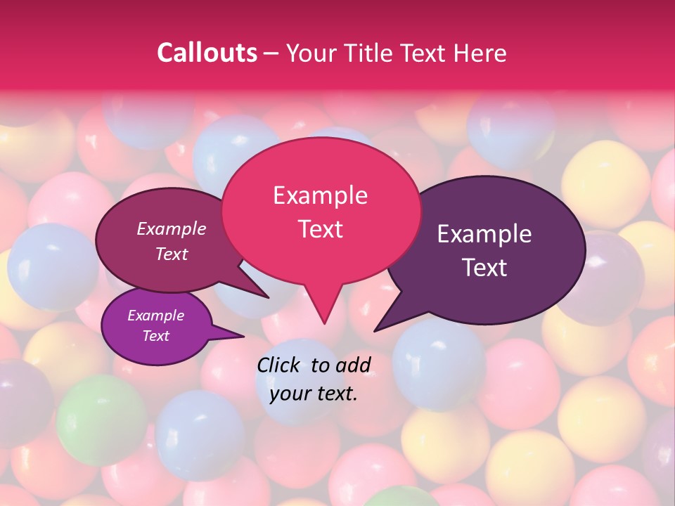 Colorful Wallpaper Colour PowerPoint Template