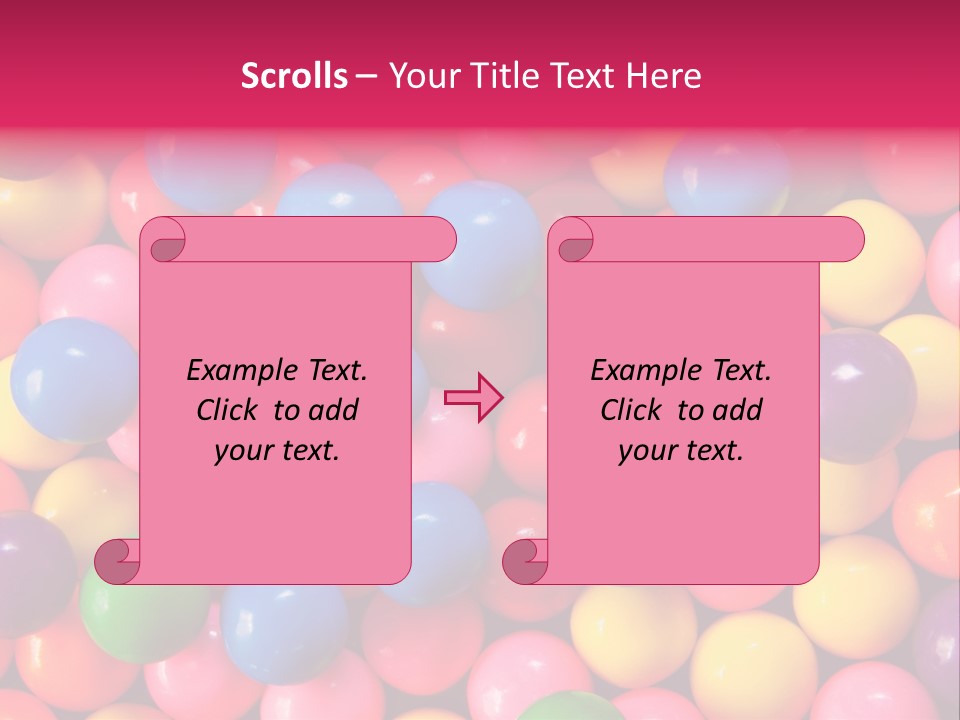 Colorful Wallpaper Colour PowerPoint Template