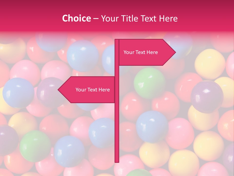 Colorful Wallpaper Colour PowerPoint Template