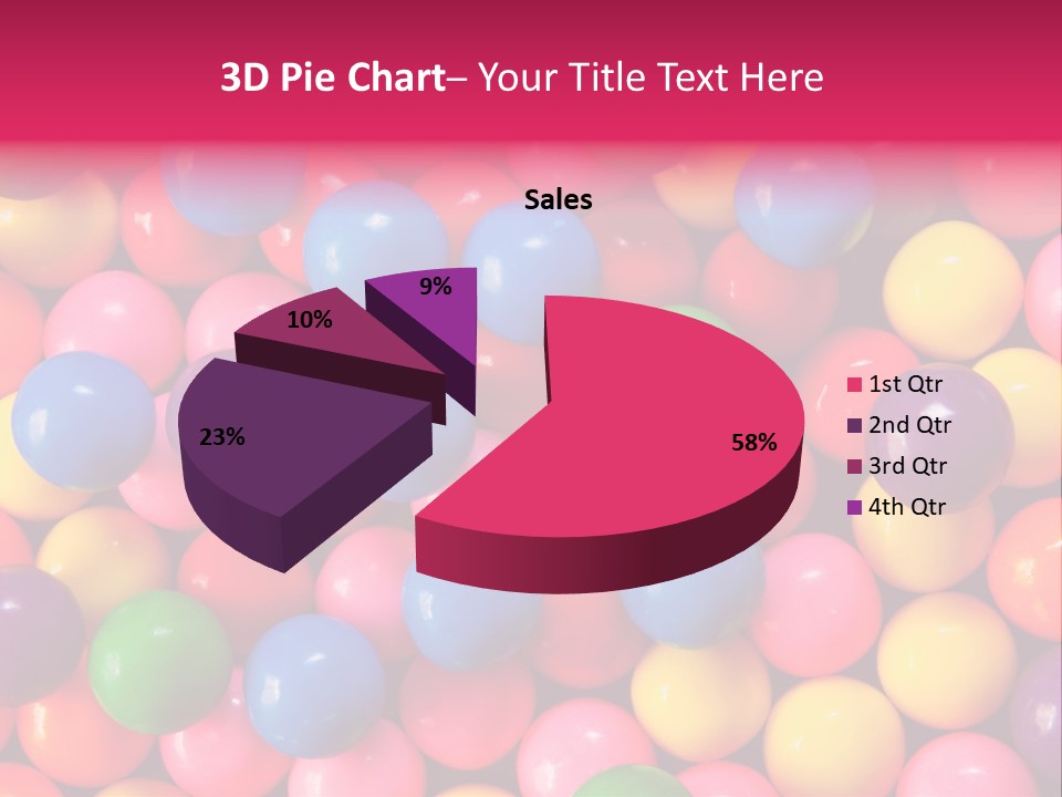 Colorful Wallpaper Colour PowerPoint Template