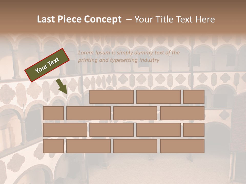 Tile Croatia Europe PowerPoint Template