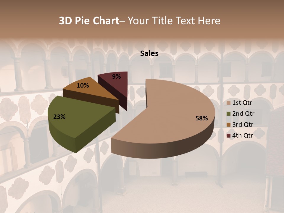 Tile Croatia Europe PowerPoint Template