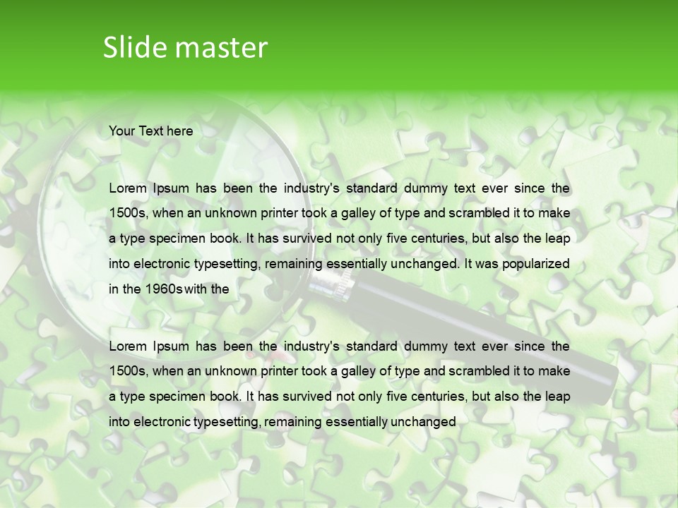 Poser Economy Business PowerPoint Template