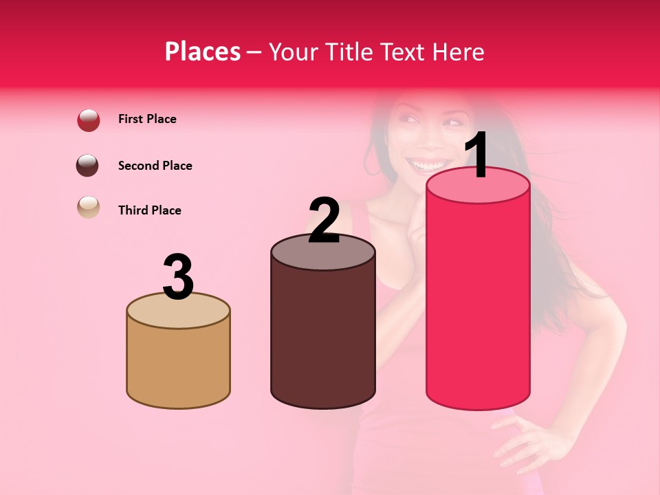 Beauty Side Looking PowerPoint Template