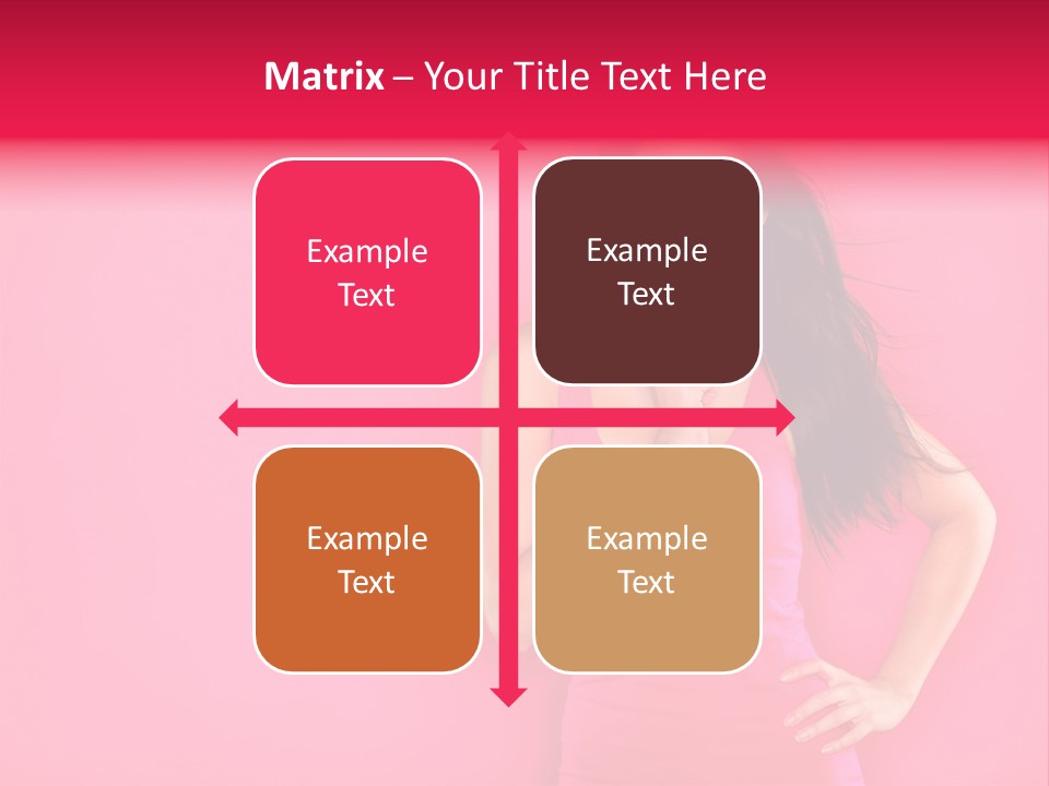 Beauty Side Looking PowerPoint Template