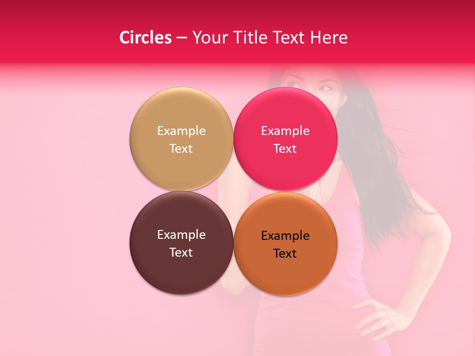 Beauty Side Looking PowerPoint Template