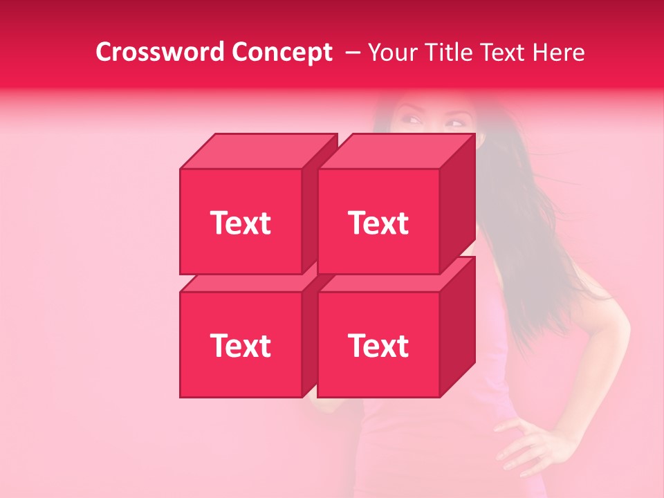 Beauty Side Looking PowerPoint Template