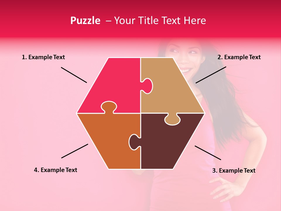 Beauty Side Looking PowerPoint Template