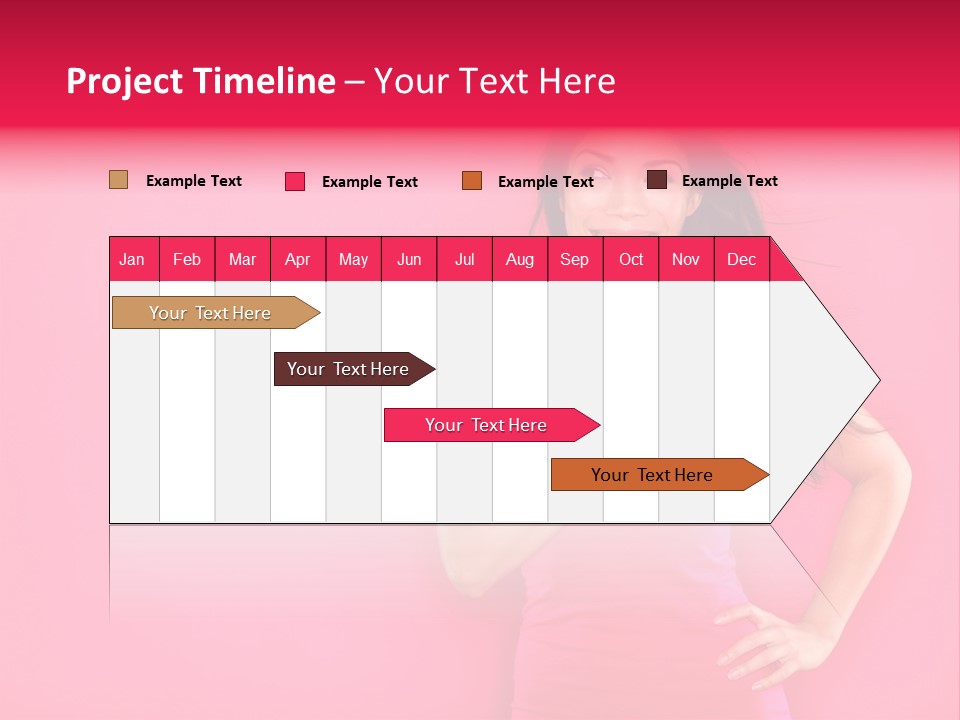 Beauty Side Looking PowerPoint Template