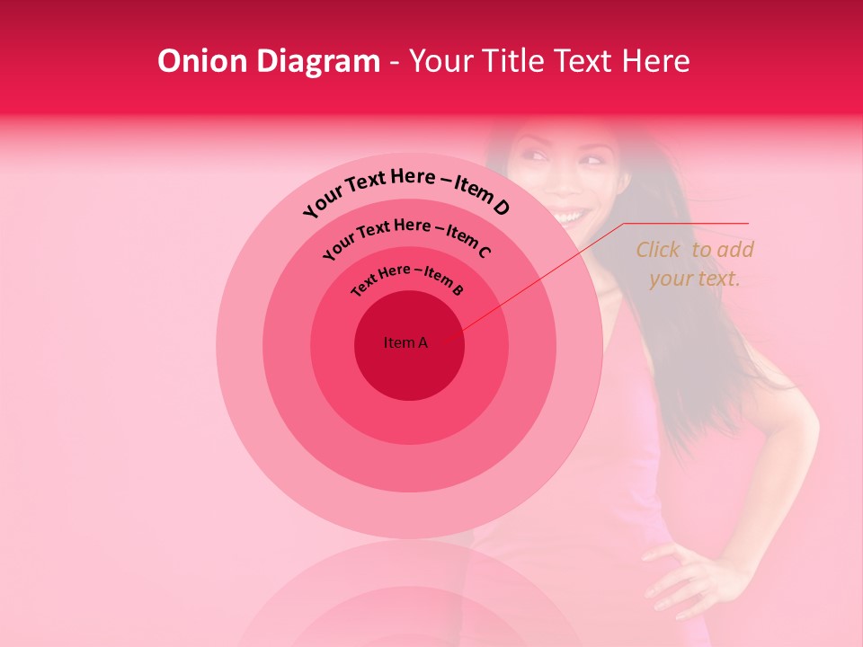 Beauty Side Looking PowerPoint Template