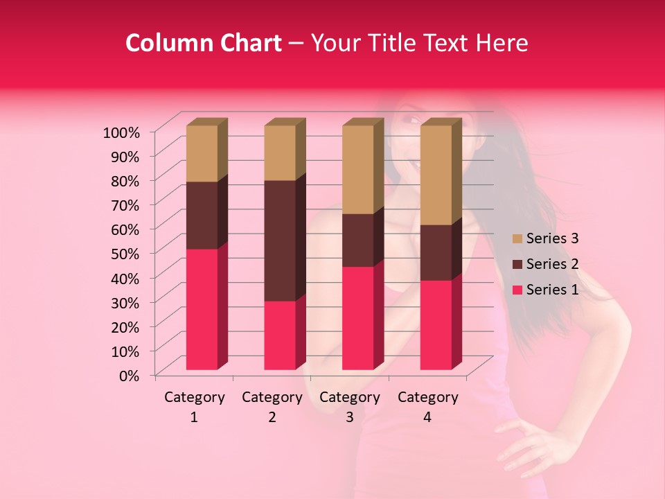 Beauty Side Looking PowerPoint Template