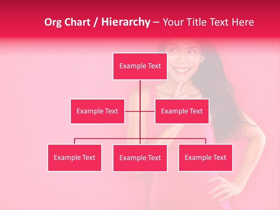 Beauty Side Looking PowerPoint Template