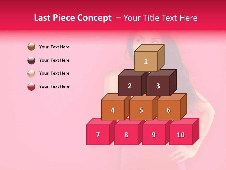 Beauty Side Looking PowerPoint Template