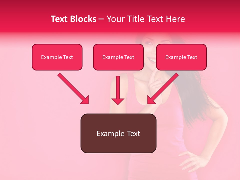 Beauty Side Looking PowerPoint Template