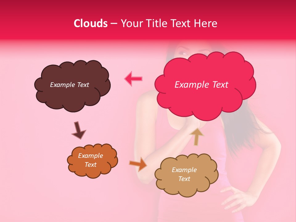 Beauty Side Looking PowerPoint Template