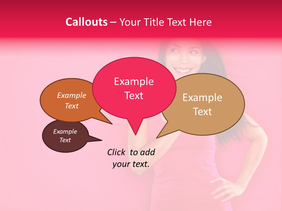 Beauty Side Looking PowerPoint Template