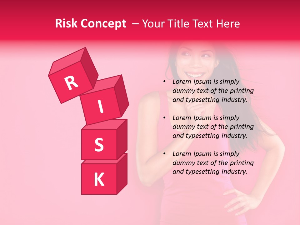 Beauty Side Looking PowerPoint Template