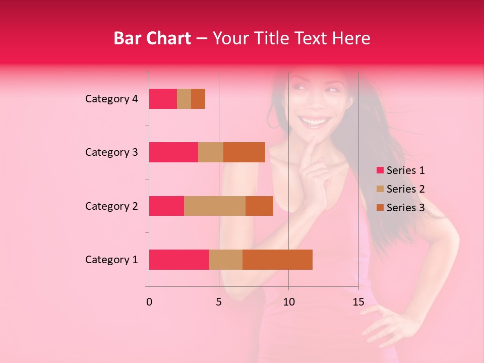 Beauty Side Looking PowerPoint Template